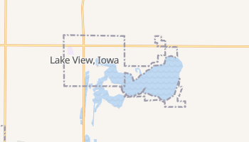 Lake View, Iowa map