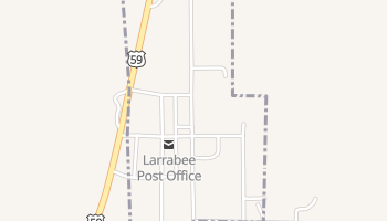 Larrabee, Iowa map