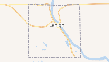 Lehigh, Iowa map