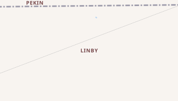 Linby, Iowa map