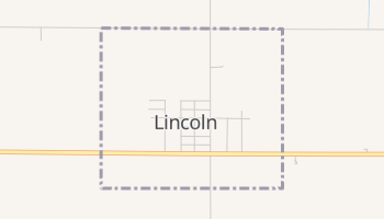 Lincoln, Iowa map