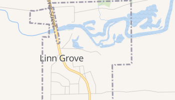 Linn Grove, Iowa map