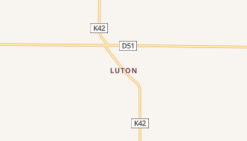 Luton, Iowa map