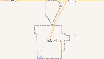 Manilla, Iowa map