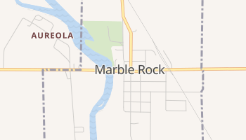 Marble Rock, Iowa map