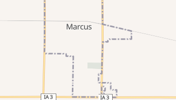 Marcus, Iowa map