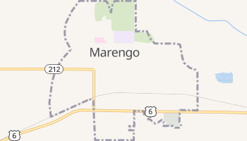 Marengo, Iowa map