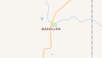 Massillon, Iowa map