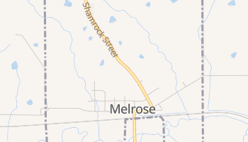 Melrose, Iowa map