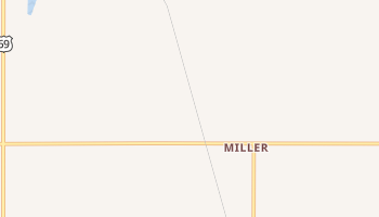 Miller, Iowa map