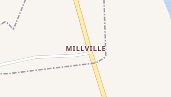 Millville, Iowa map