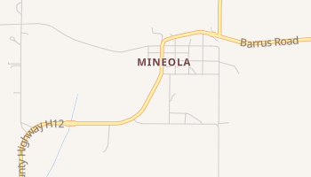 Mineola, Iowa map
