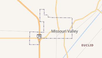 Missouri Valley, Iowa map
