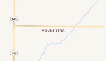 Mount Etna, Iowa map