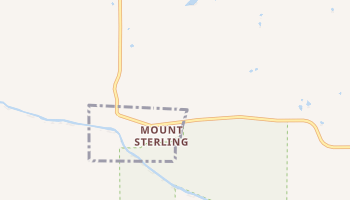 Mount Sterling, Iowa map