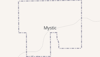 Mystic, Iowa map