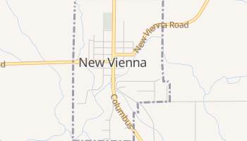 New Vienna, Iowa map