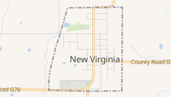 New Virginia, Iowa map