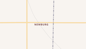 Newburg, Iowa map