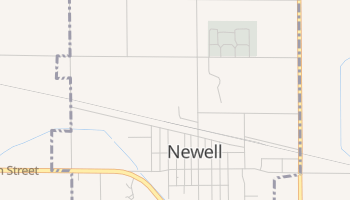 Newell, Iowa map