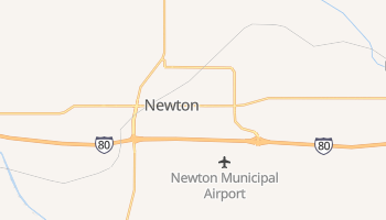 Newton, Iowa map