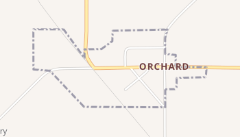 Orchard, Iowa map