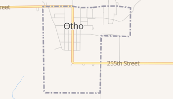 Otho, Iowa map