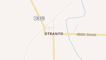 Otranto, Iowa map