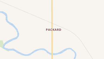 Packard, Iowa map