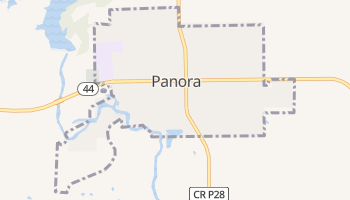 Panora, Iowa map