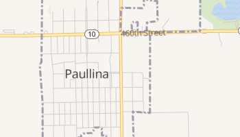 Paullina, Iowa map