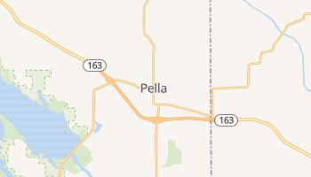 Pella, Iowa map
