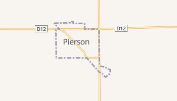 Pierson, Iowa map