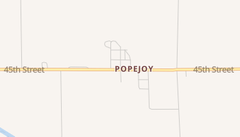 Popejoy, Iowa map
