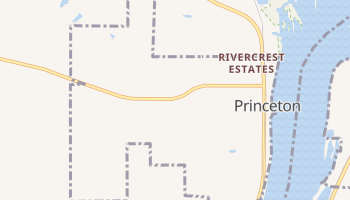 Princeton, Iowa map