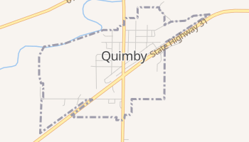 Quimby, Iowa map