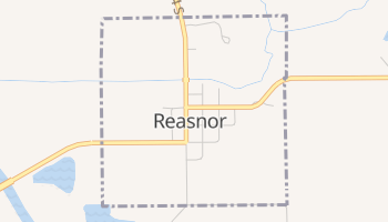 Reasnor, Iowa map