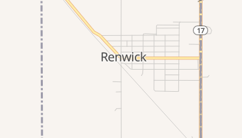 Renwick, Iowa map