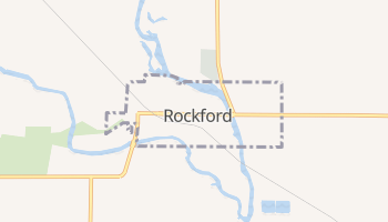 Rockford, Iowa map
