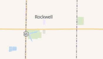 Rockwell, Iowa map