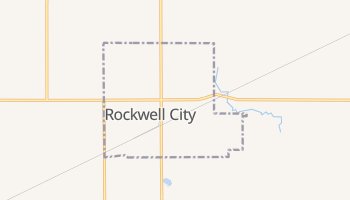 Rockwell City, Iowa map