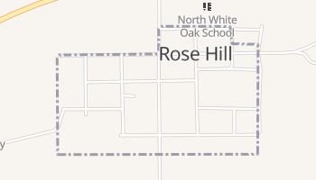 Rose Hill, Iowa map