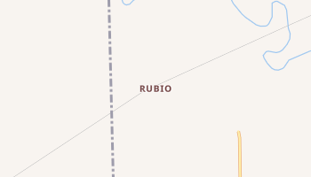 Rubio, Iowa map
