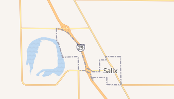 Salix, Iowa map