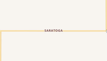 Saratoga, Iowa map