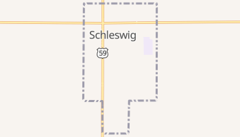 Schleswig, Iowa map