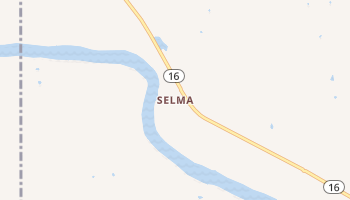Selma, Iowa map