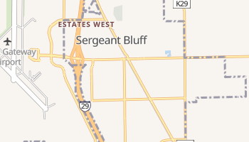 Sergeant Bluff, Iowa map