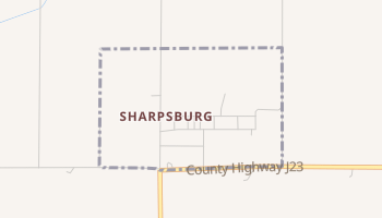 Sharpsburg, Iowa map