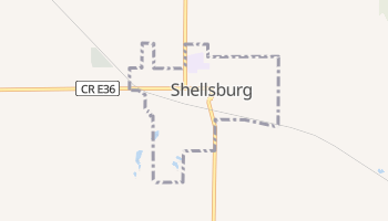 Shellsburg, Iowa map